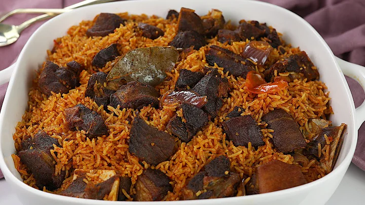 PERFECT JOLLOF RICE - GOAT MEAT JOLLOF RICE | TIPS FOR  SMOKY PARTY JOLLOF- SISI JEMIMAH
