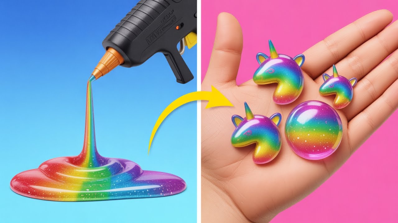 흔하지 않은 DIY 쥬얼리 아이디어 💥 3D 펜 액세서리 대 팬케이크 아트 by 123 GO!