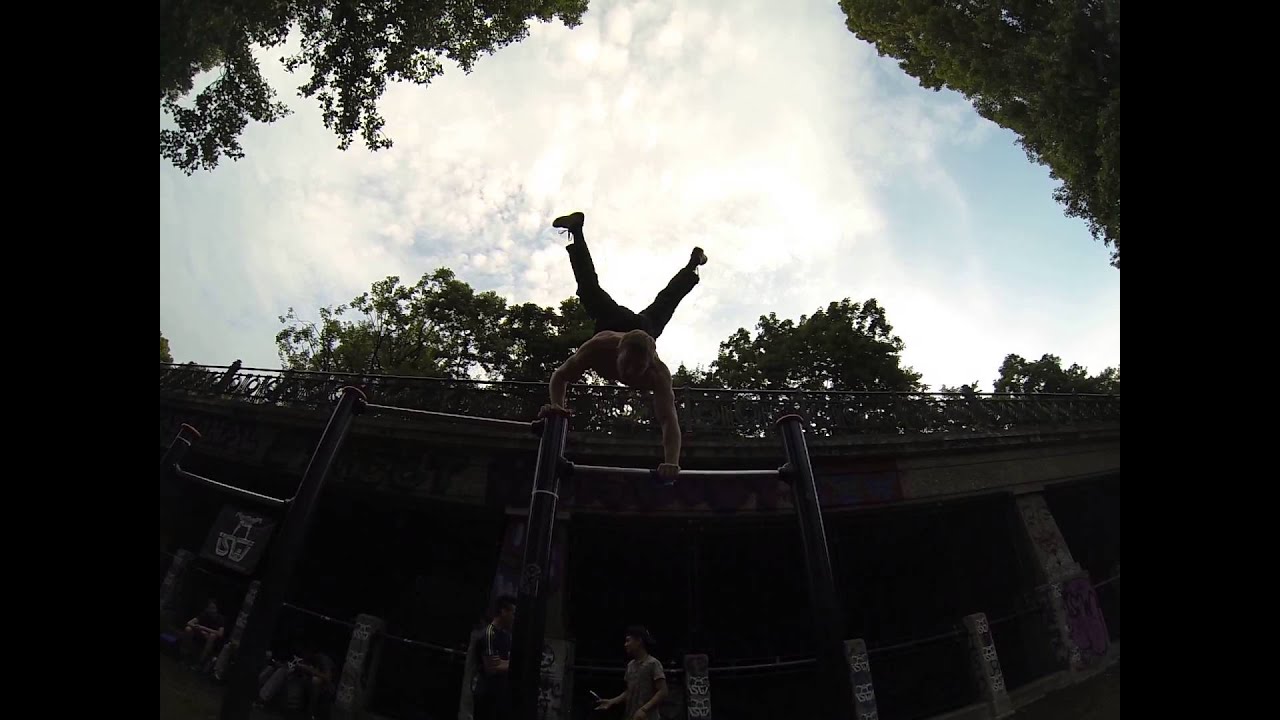 International Street Workout Vienna Austria - Training Video - Summer 2015 - 34 calisthenics full body workout