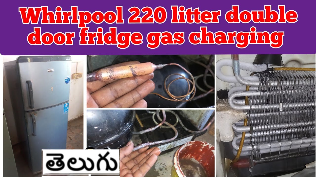 Whirlpool double door refrigerator not cooling / Telugu / Whirlpool