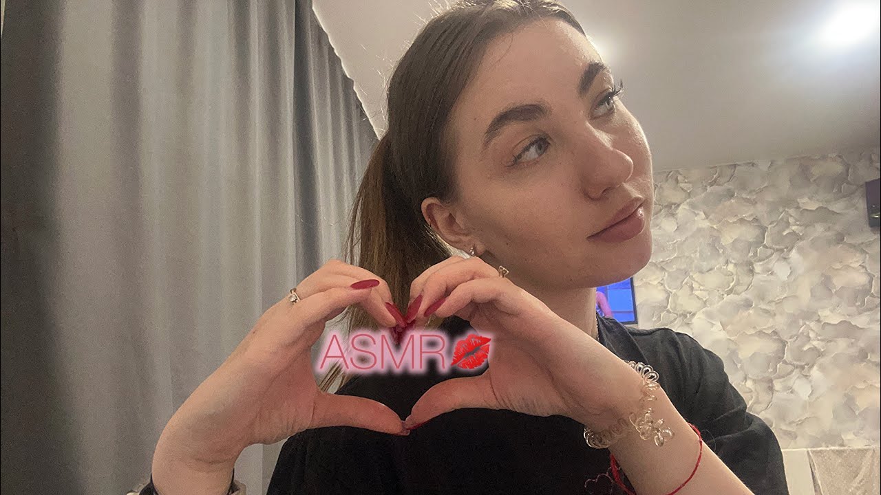 asmr делаю тебе массаж лица🏝️|близкий и неразборчивый шепот, визуальный триггеры, звуки рта.