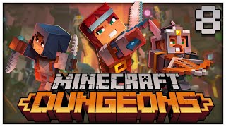 Minecraft Dungeons  #8  CRASHING THE PARTY! (4player gameplay)