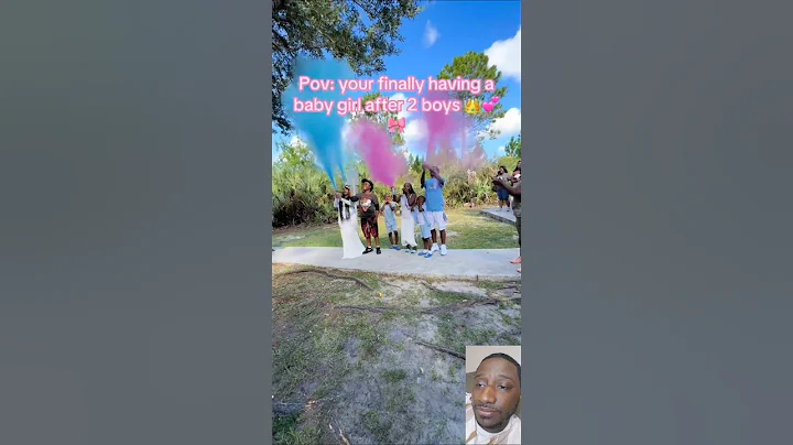 💕💙 Is it Boy or Girl? Gender Reveal #babyshower #babyshower #genderreveal