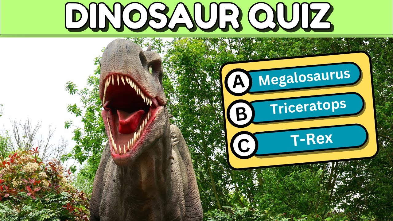 DINOSAUR General Knowledge Quiz 🦖🦖 (15 Questions)