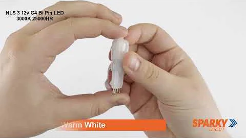 Led 2.5w G9 warm white