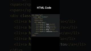 Beautiful 3D Menu Bar Using HTML / CSS  #html  #css #webdeveloper #webdesign