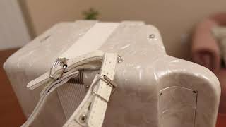 Jupiter Chromatic Accordion Bayan B-System With Free-Bass Converter White Pearl