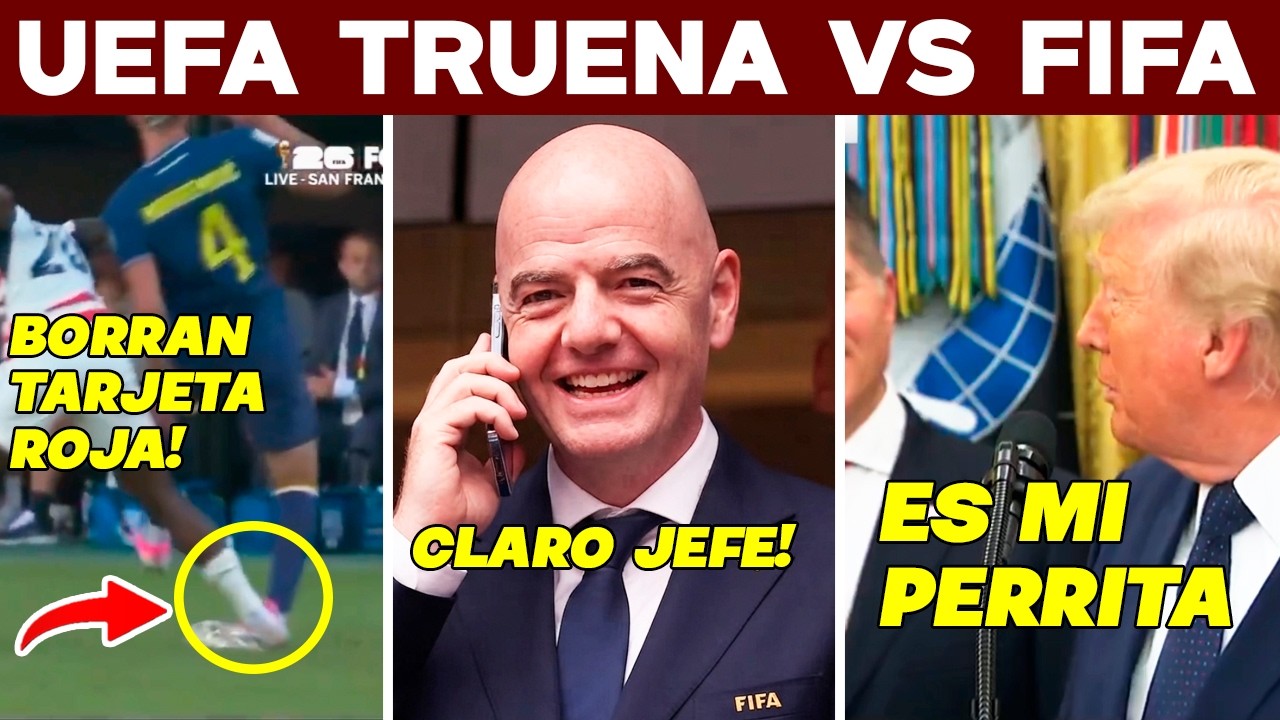 DESCALIFICAN EUA! TRUENAN A INFANTINO. TRUMP AL LÍMITE. MUNDIAL SE DERRUMBA