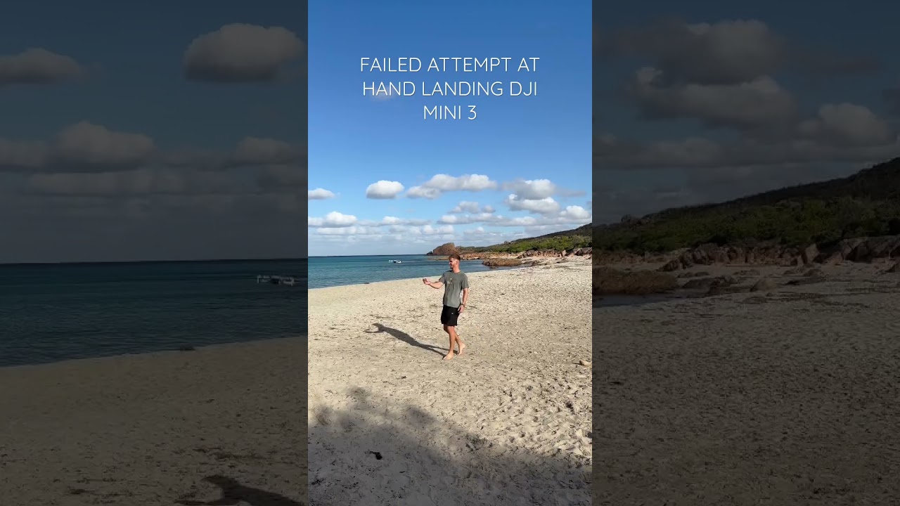 Failed hand landing dji mini 3 pro 