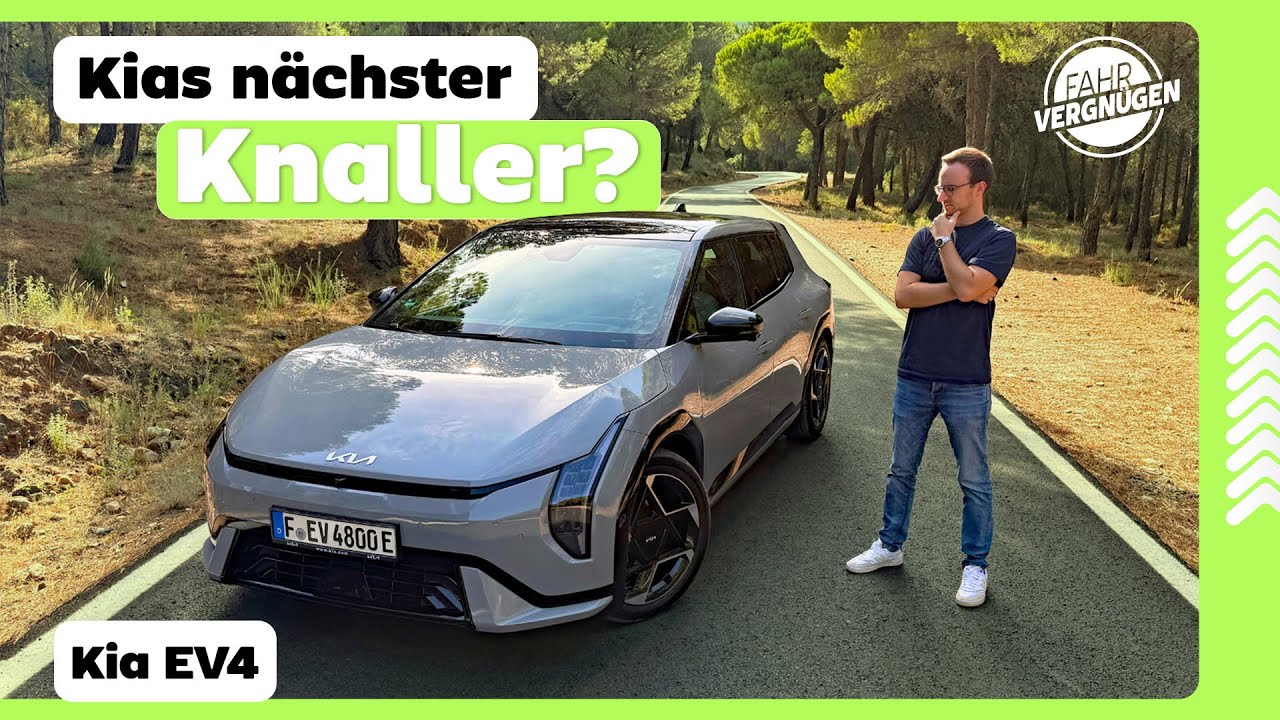 100 km im Kia EV4: Mischt Kia die Kompaktklasse auf? // Vorfahrt