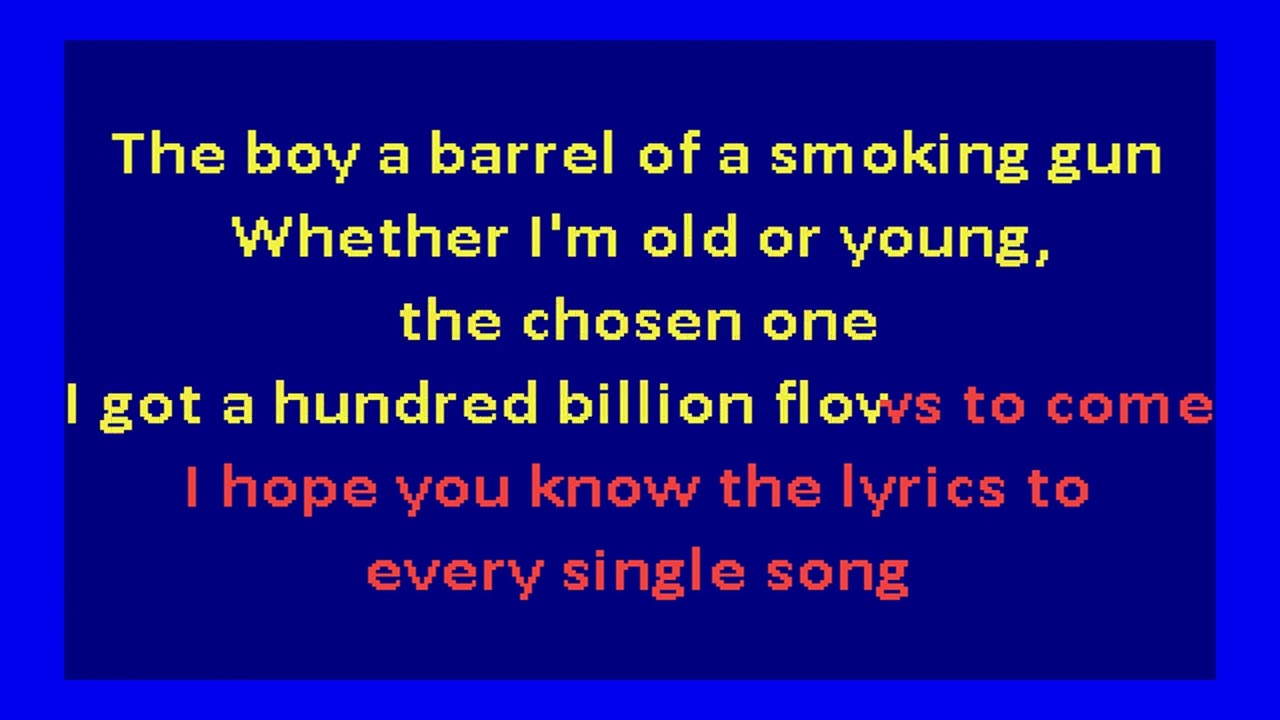 Mac Miller  - Kool Aid And Frozen Pizza (karaoke)