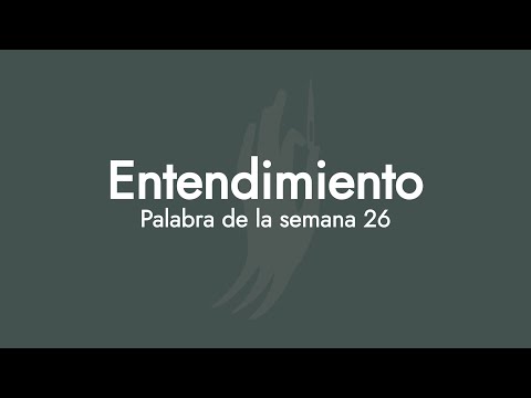 Respiración Bordada Semana 26 - "Entendimiento"