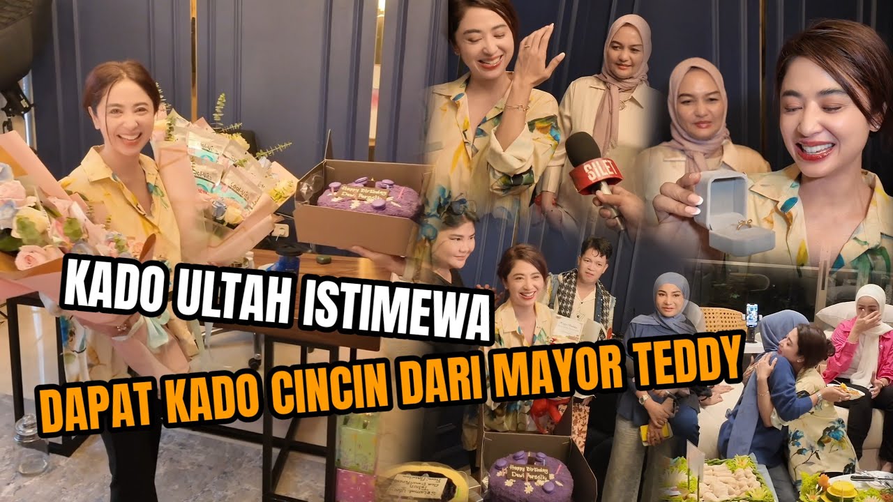 DEWI PERSSIK DAPAT KADO CINCIN DARI MAYOR TEDDY‼️KADO ISTIMEWA ULANG TAHUN YANG KE 39