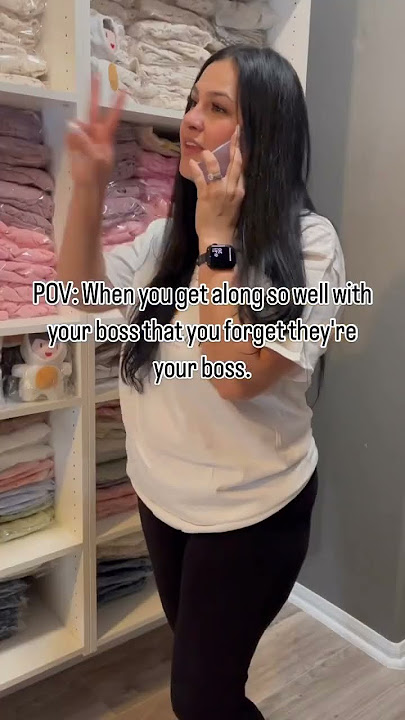 When you think you're vibing with your boss so much but… #FYP #reel #short #Funny #relatableaf