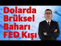 Dolarda Brüksel Baharı, FED Kışı!