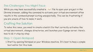 How to Activate Virtual Environment Using a .bat File on Windows