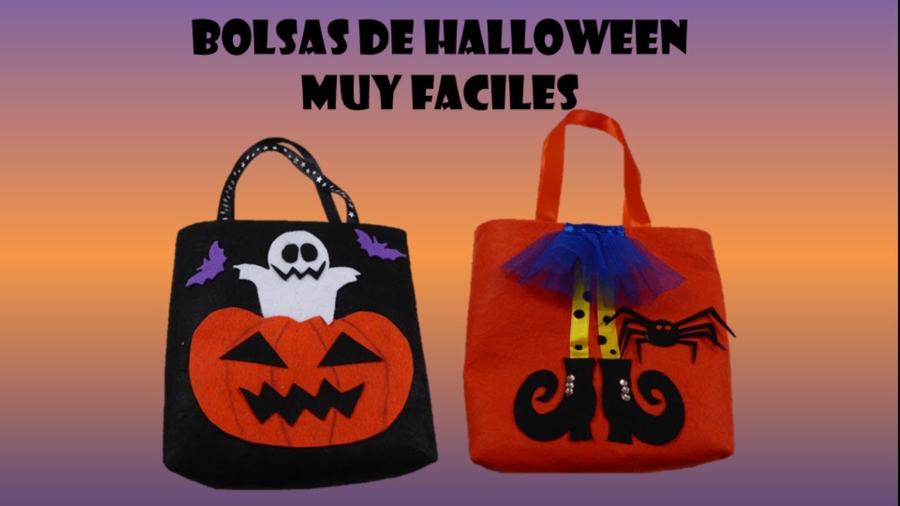 BOLSA HALLOWEEN  FACIL