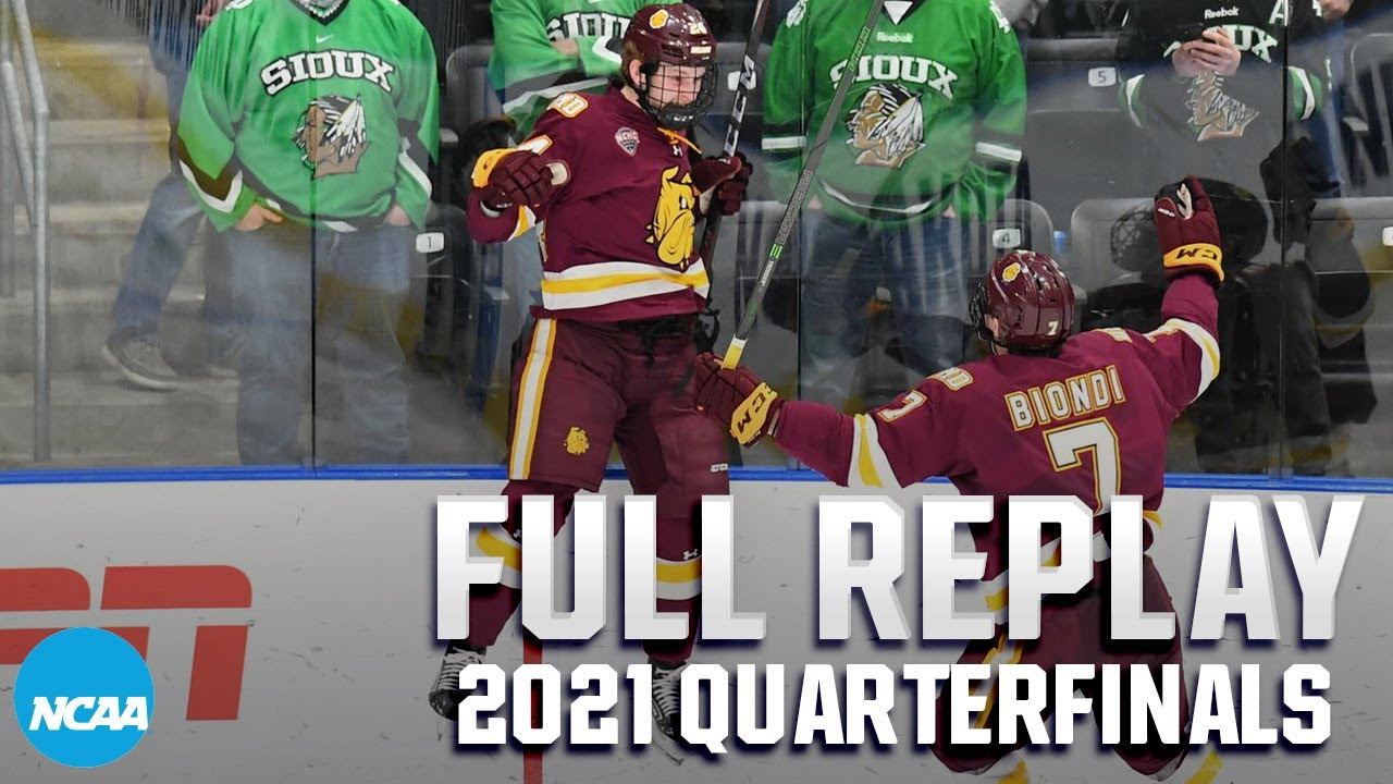 Minnesota Duluth vs. North Dakota: Epic 5OT hockey quarterfinals | FULL REPLAY