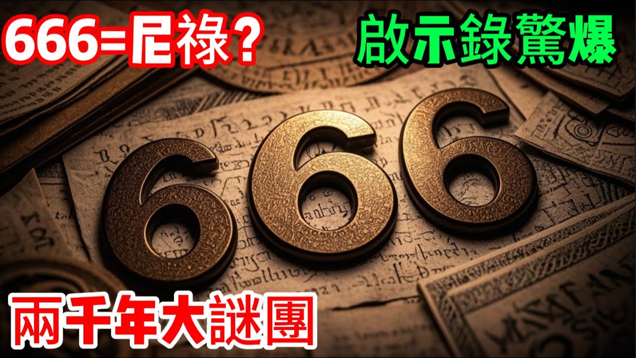 666真相大揭秘：啟示錄驚人解讀 #666 #啟示錄 #聖經解讀 #獸的印記 #尼祿凱撒 #基督教 #末世預言 #聖經真相 #羅馬帝國 #皇帝崇拜 #經濟控制 #思想自由 #信仰 #啟示錄13章