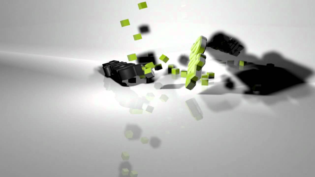 Falling Cubes Intro // C4d // by Me - YouTube