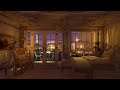 Cozy Rainy Night In Paris 🌙 Fall Asleep In The Most Romantic City In The World | Calming Rain Sounds