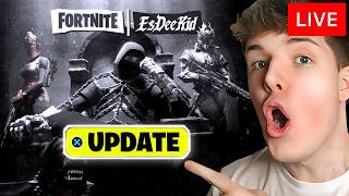 🔴 LIVE: DAS FORTNITE x OVERWATCH UPDATE IST DA!😱 Communit...