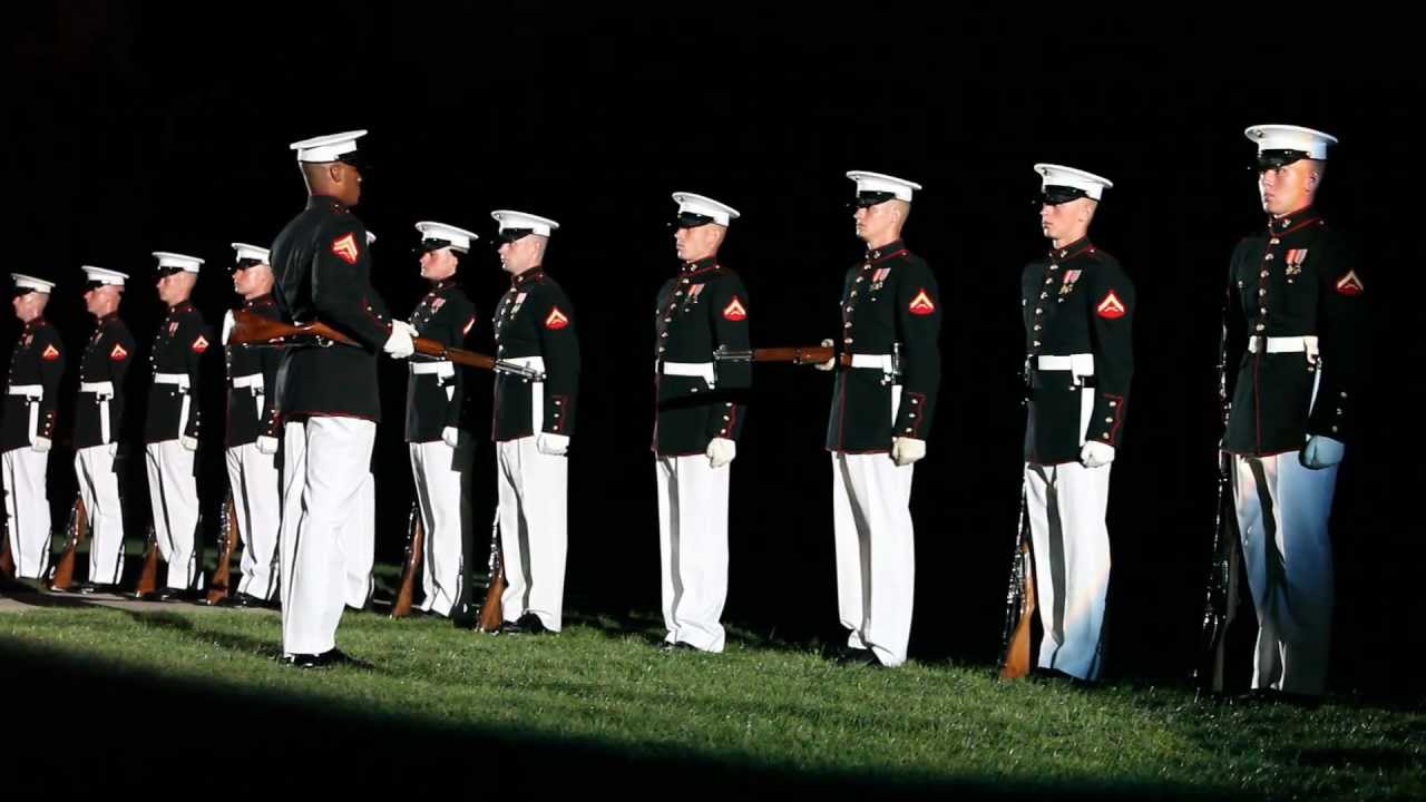 Marine Barracks Washington, D.C. Friday Evening Parade - Run For The Wall