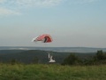 RC- Paraglider flies a  loop