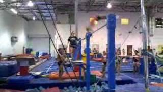 Danielle Dessaints learns a tkatchev start to finish in 4 days - Amazing