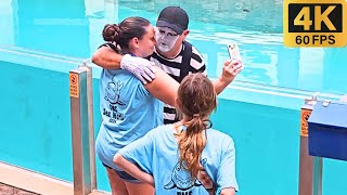 Tom the mime entertainer at SeaWorld Orlando! 😂🤣 Tom the mime #tomthemime #seaworldmime