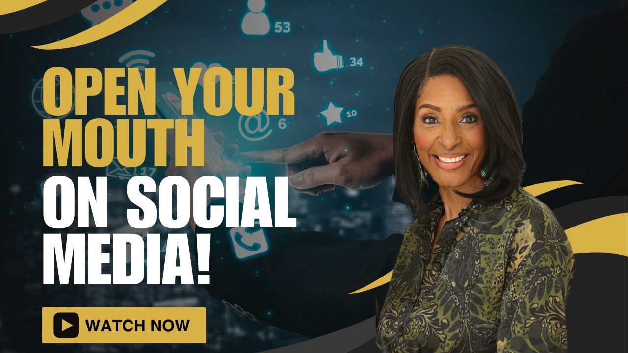 Open Your Mouth On Social Media | Real Estate