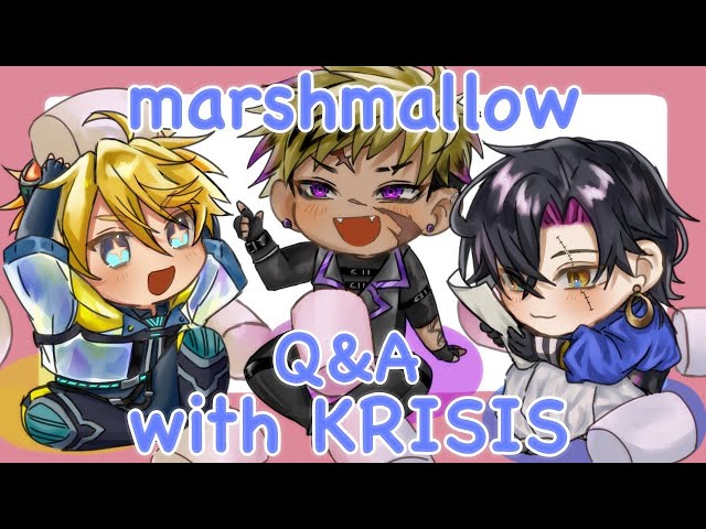 ITS KRISIS Q&A TIME! @VezaliusBandage @YuQ.Wilson  【MARSHMALLOW】【NIJISANJI EN | Vantacrow Bringer】のサムネイル