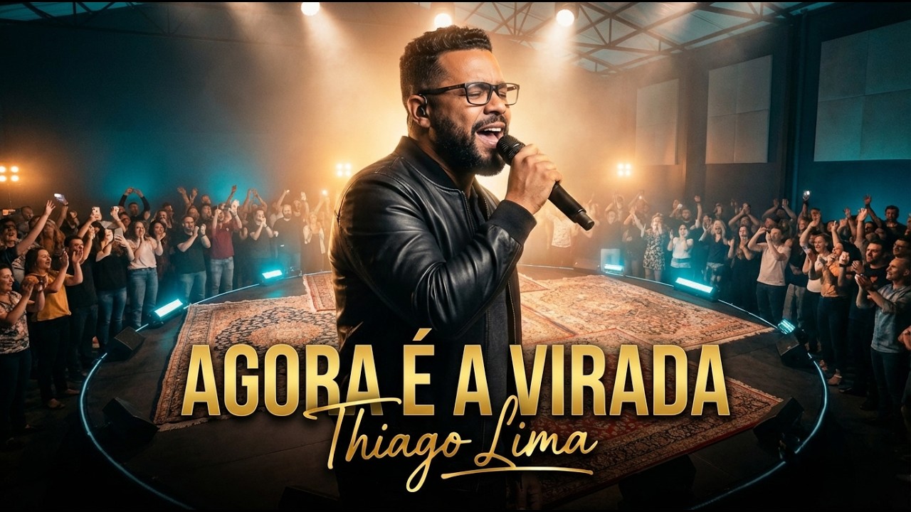 QUANDO ELE CANTOU “AGORA É A VIRADA”… A PLATEIA FOI ÀS LÁGRIMAS | Louvor Motivacional | Thiago Lima