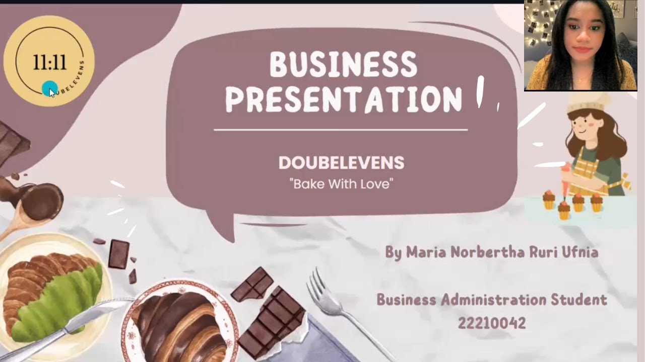 Presentasi Bisnis - Bisnis Makanan “DOUBELEVENS”