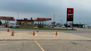 Getting Gas at Fleet Farm Antigo Wisconsin