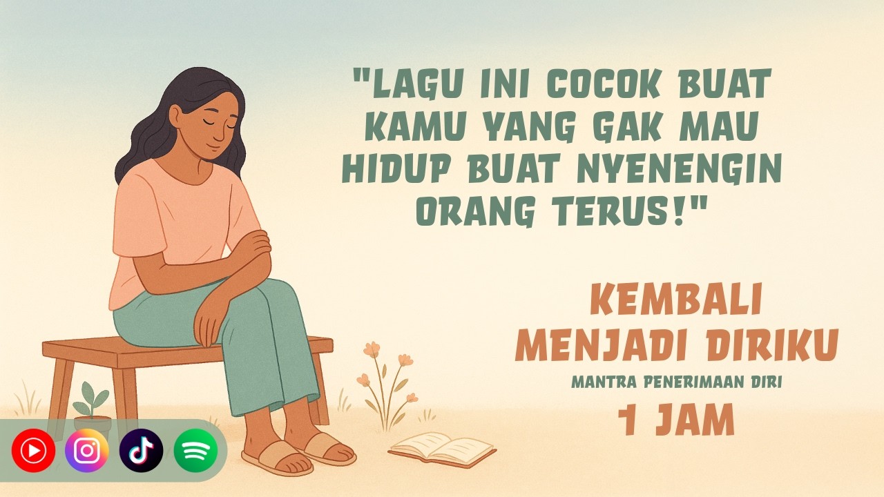 Kembali Menjadi Diriku ✨ Lagu Afirmasi Positif Mantra untuk Menyembuhkan Luka Batin 🌱