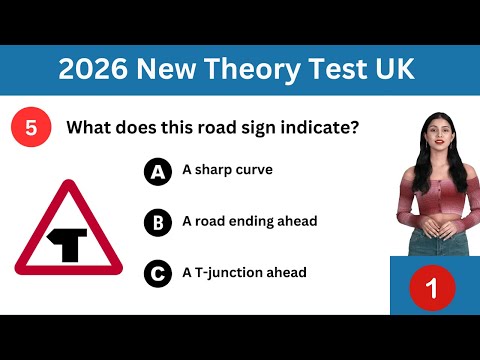 2026 UK Driving Theory Test Traffic Road Signs DVSA 50 Must-Know Questions Answers uk 2026