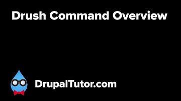 Drush Command Overview