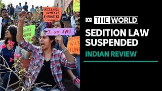 Colonial-era sedition law suspended by Indian court | The World screenshot 2