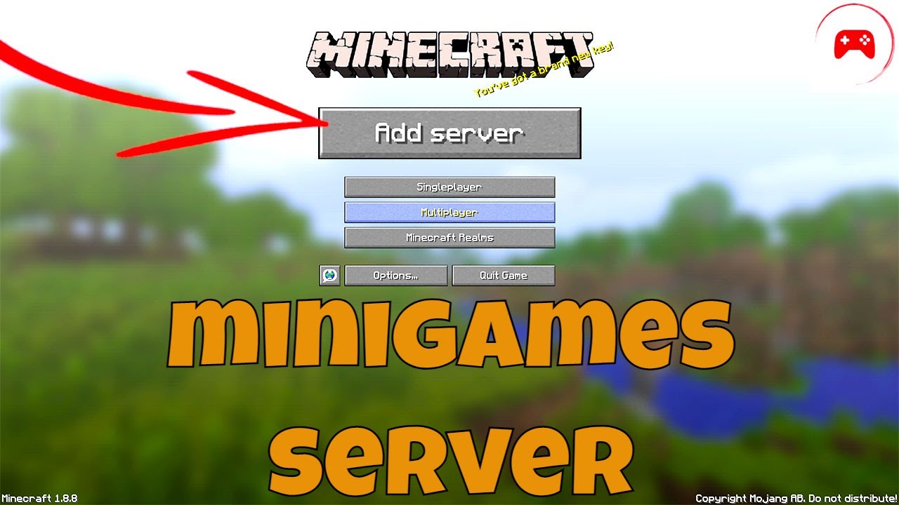 How To Join A Minecraft Minigames Server 