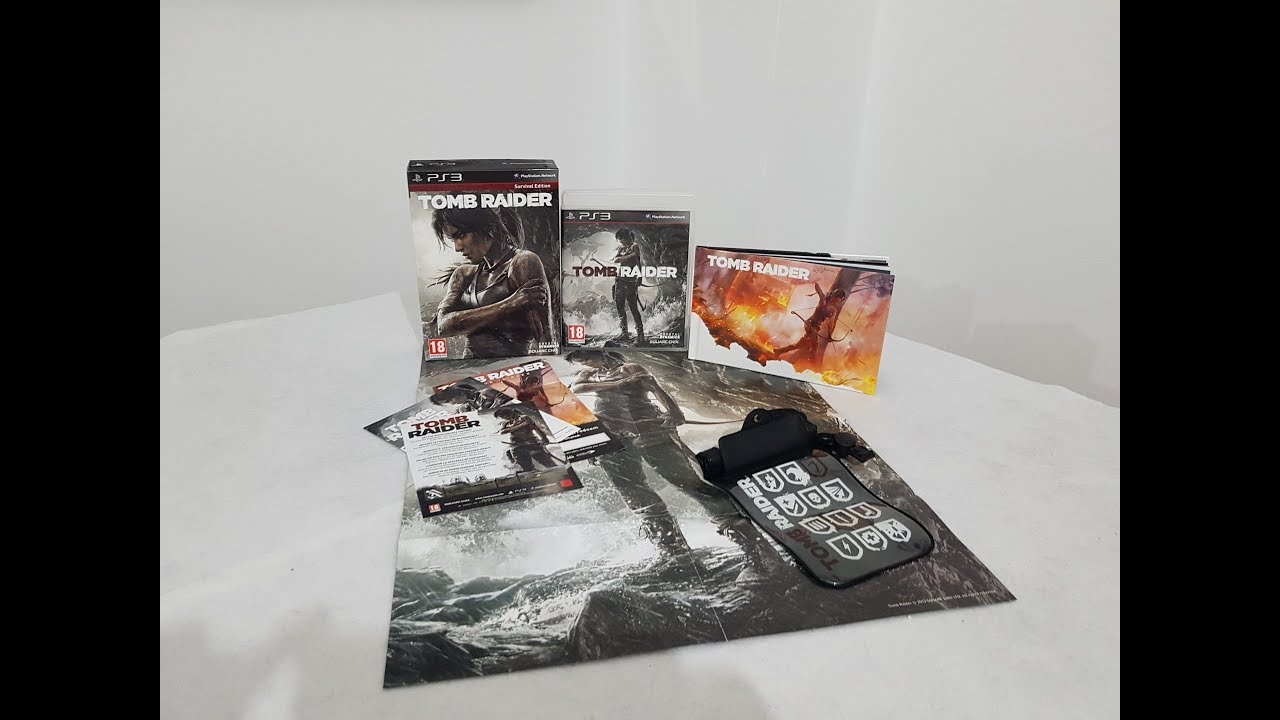 54/Q753☆【PS3】Tomb Raider Survival Edition☆海外版☆トゥーム