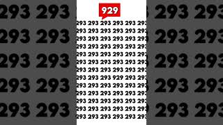 Try To Find 929