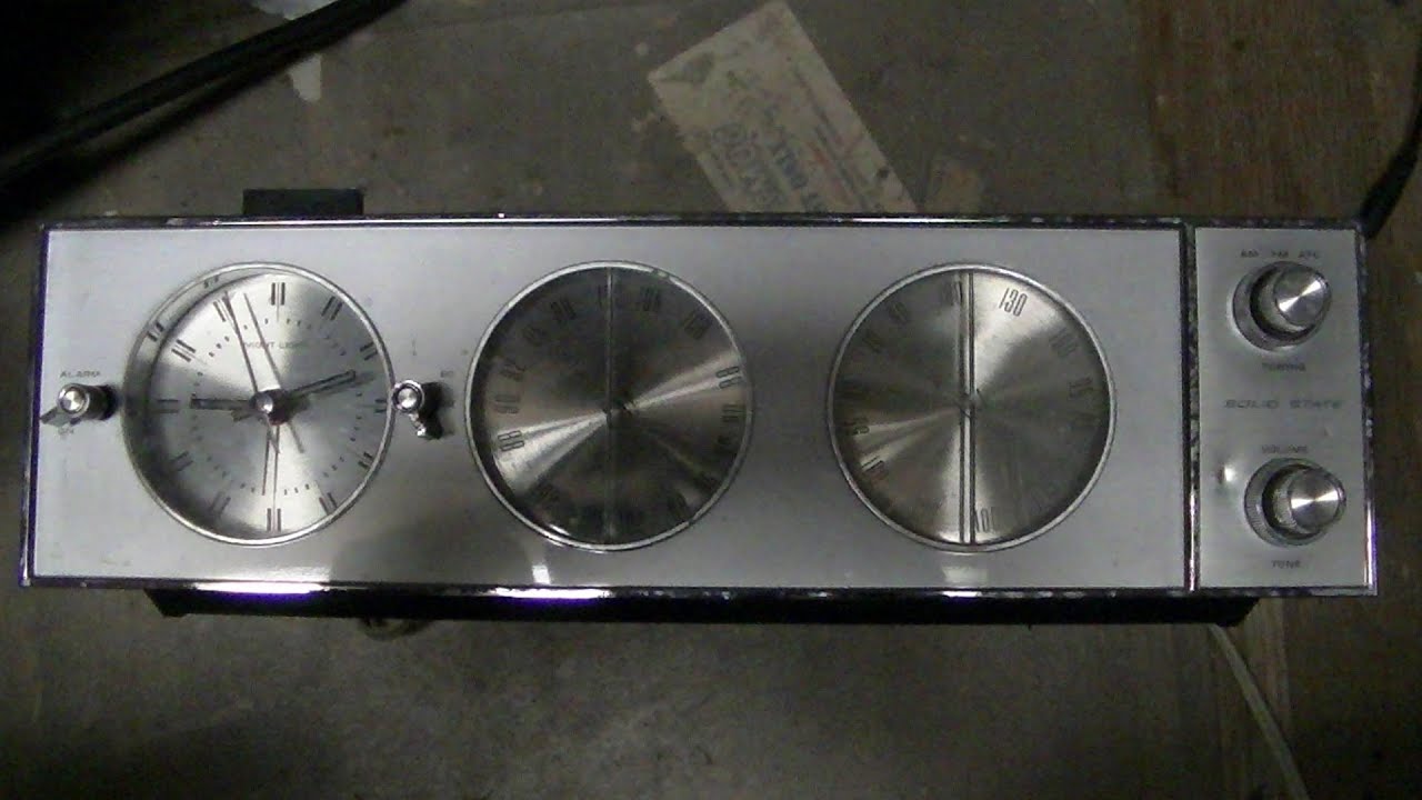 RCA AM FM Clock Radio Repair YouTube