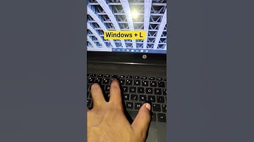 Windows 10 Lock Shortcut Key | How to Lock Screen in Laptop Shortcut Key