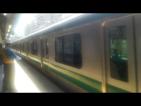 JR埼京線 E233系7000番台 JR川越線直通 快速 川越行き 渋谷にて撮影