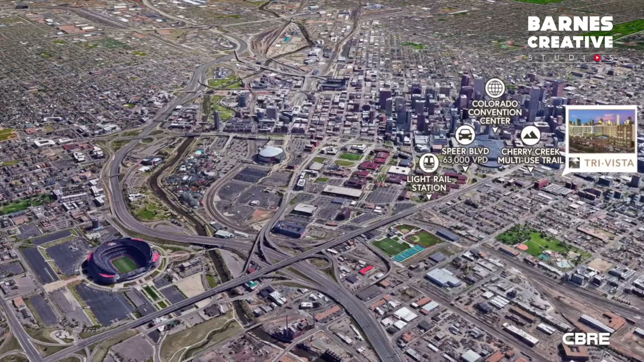 Commercial Real Estate Video Case Study: Animated Maps - CBRE Denver
