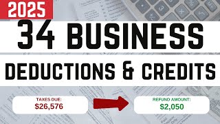2025 Business Tax Write Offs