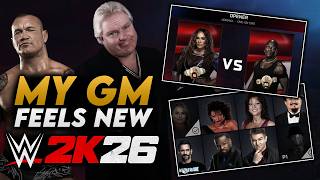 MyGM Feels New Again in WWE 2K26