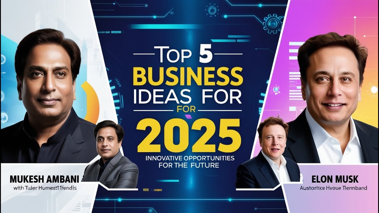 Top 5 Business Ideas for 2025 | Business Ideas for 2025: Innovative ...
