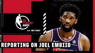 Ramona Shelburne on the latest news around Joel Embiid's COVID-19 news | NBA Today